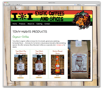 i and i exotic coffee and spices