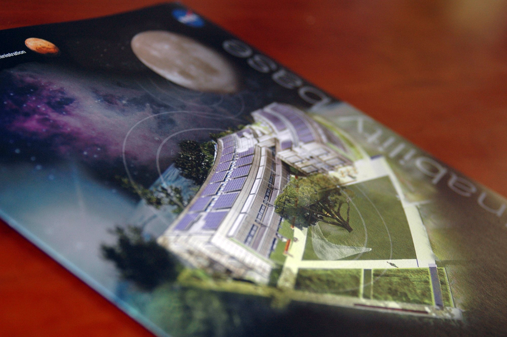 NASA Sustainability Base brochure cover